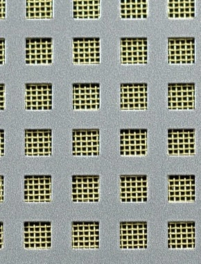 Chartham pewter 2 X 1m with brass backing mesh cut to size 0