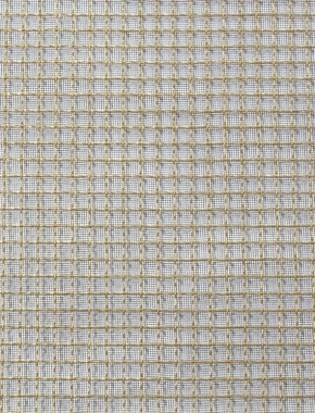 Crimped mesh 1X1 10X10 BRASS1.5 SQUAREBLACKmesh 1