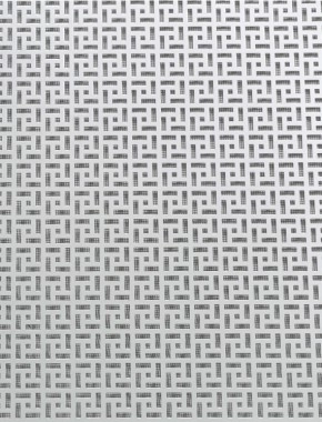 Maidstone Silver anodised 1X1m with black backing mesh cut to size 1