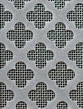 Large Club pewter 1X.665m with stainless backing mesh cut to size 0