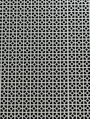 Moroccan Silver anodised 1X1m with no backing mesh 1