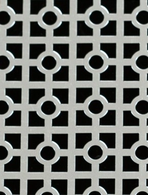Moroccan Silver anodised 1X1m with no backing mesh 0