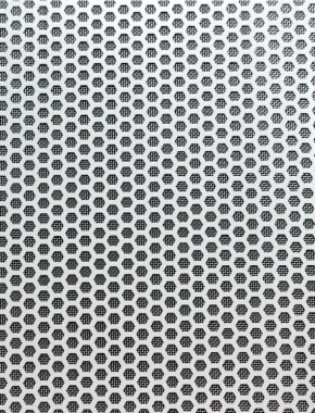 Honeycomb Silver anodised 2 X 1m with stainless backing mesh cut to size 1