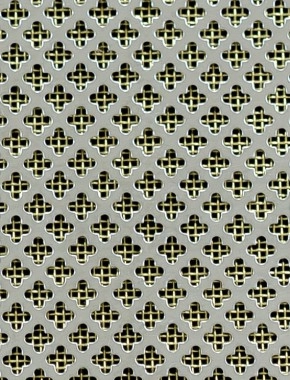Fancy club stainless 2 X 1m with stainless backing mesh cut to size