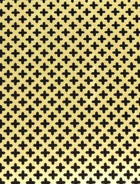 Small Cross brass 2 X 1m with no backing mesh cut to size 1