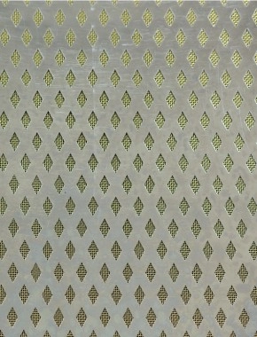 Small Diamond stainless 1X1m with brass backing mesh cut to size 1