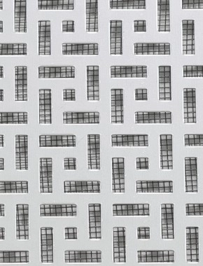 Maidstone Silver anodised 1X1m with black backing mesh cut to size 0