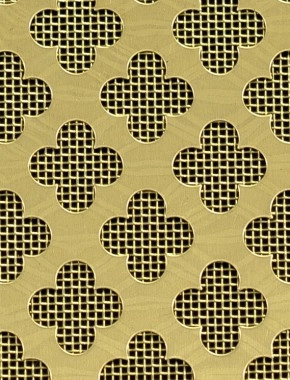 Large Club brass 2 X 1m with brass backing mesh cut to size