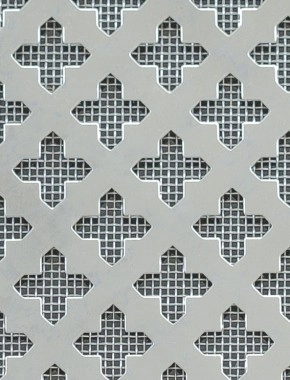 Small Cross stainless 1X1m with stainless backing mesh cut to size 0