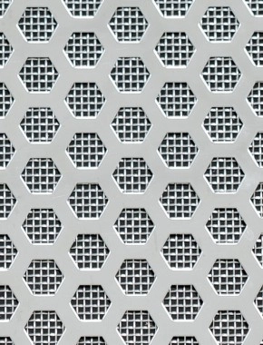 Honeycomb stainless 1X.665m with stainless backing mesh cut to size 0