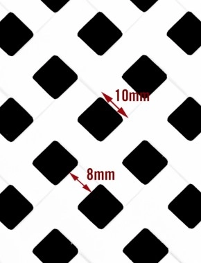 Rye Silver anodised 2 X 1m with no backing mesh cut to size 2