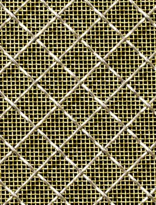 Crimped mesh 1X1 10X10 SS3161.2 DIAMONDBRASSmesh 0