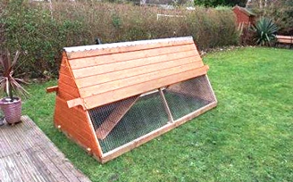 Chris' chicken ark and run