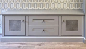 Maidstone silver anoidised wardrobe and cabinet panels