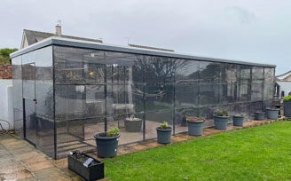 Avairy clad in Perspex