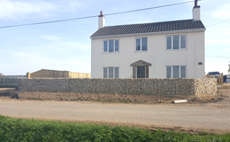 Gabion boundry Wall Gabion boundry Wall