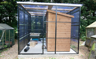 RSPCA Rabbit rehoming pen RSPCA Rabbit rehoming pen