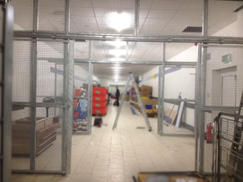 security cage examples
